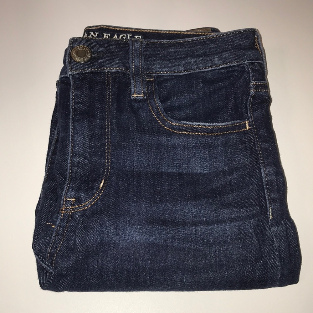 American Eagle - Hi-Rise Jegging, Dark Rinse